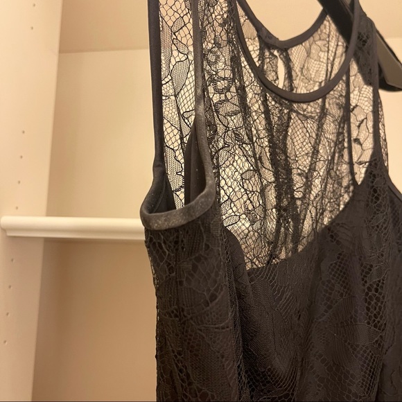 Escada Black Lace Cocktail Dress - Picture 8 of 9